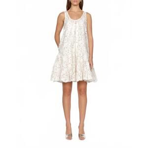 NEW CHRISTY LYNN fifi mini dress in white